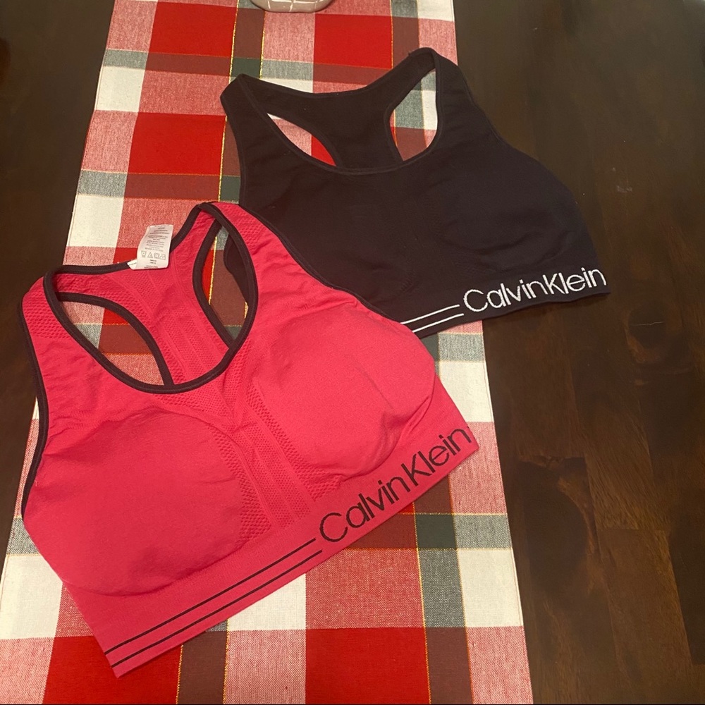 Calvin Klein sports bras
